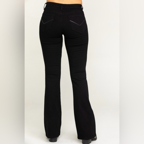 IDYLLWIND WOMEN'S REBEL MIDNIGHT BOOTCUT JEANS - Size 2 LNC, Inseam 30” - Picture 3 of 7